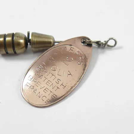 Mepps Aglia 2 Lippa, Kupari, 4.5g, Patenttileimat, #2158