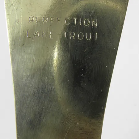 Perfection Lake Trout Uistelulusikka, Kulta / Punainen silmä, 35g, #2166