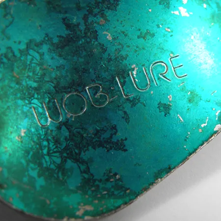 Worden’s Wob Lure Lusikka, Vasaroitu nikkeli/Vihreä, 14g, USA, #2172