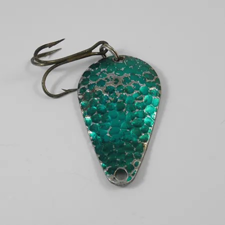 Worden’s Wob Lure Lusikka, Vasaroitu nikkeli/Vihreä, 14g, USA, #2172