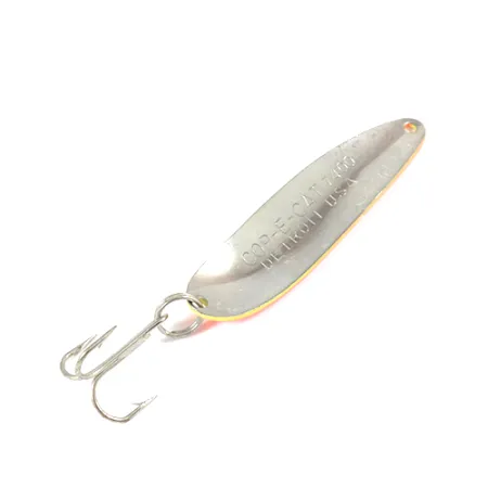 Dardevle Cop-E-Cat 7400 Lusikka, Keltainen/Oranssi/Nikkeli, 14g, #2180