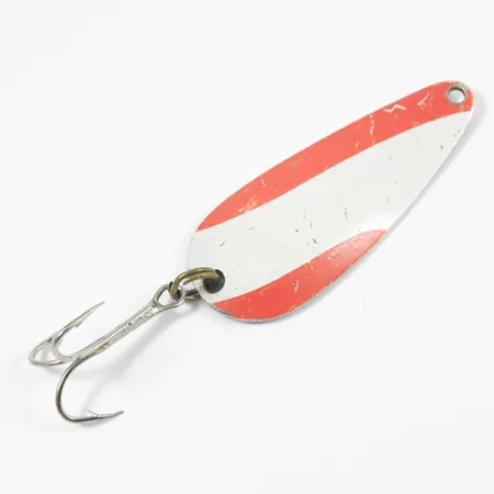 Nebco FlashBait 266 Lusikka, Puna / Valko / Nikkeli, 10g, Vintage, #2182