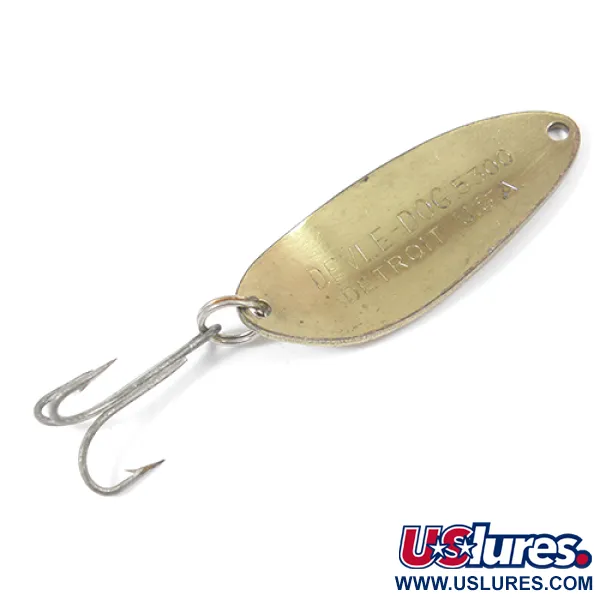 Dardevle Devle Dog 5300 Lusikka, Messinki, 10g, Kovera Muoto, #2210