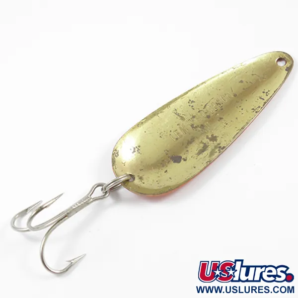 Len Thompson #2, 28g, punainen/musta/messinki, lusikkauistin #2243