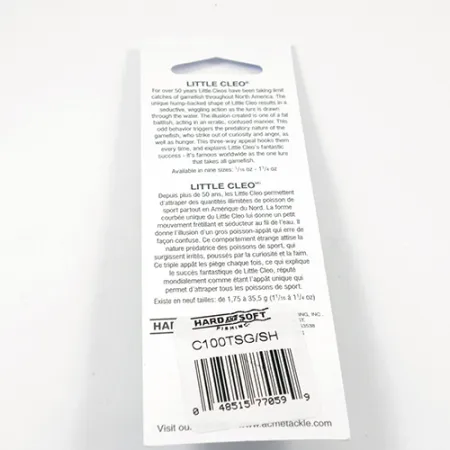 Acme Little Cleo Glow Lusikka, Nikkeli/Rosa/Keltainen UV, 9.5g, #2245