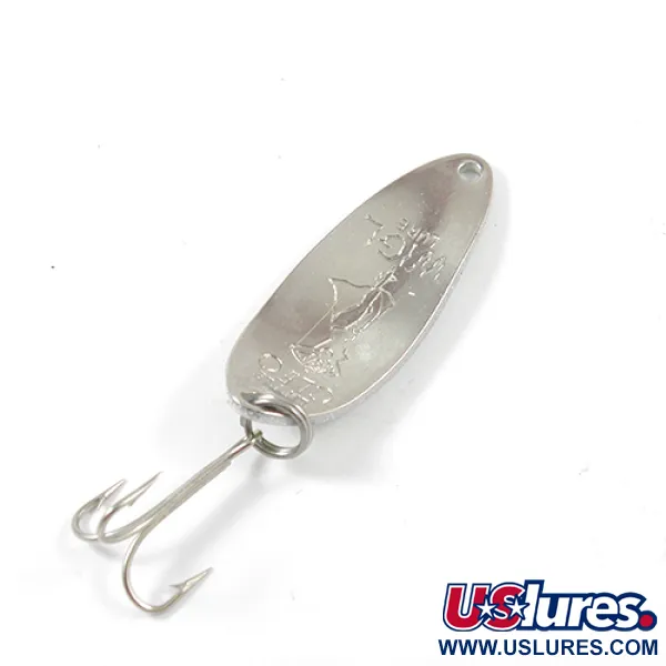 Little Cleo (Hula Girl) Lusikka, Vihreä/Nikkeli/Kimalle, 10g, #2269