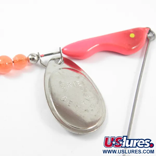 Erie Dearie Walleye Killer Lippa, Nikkeli / Punainen, 12g, #2291