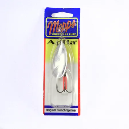Mepps Aglia 5 Lippa, Hopea, 14g, Kartiorotaatio, #2299