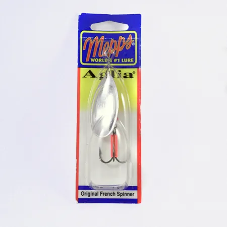Mepps Aglia 5 Lippa, Hopea, 14g, Kartiorotaatio, #2299