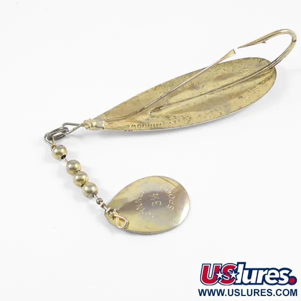 Weedless Johnson Silver Minnow Lusikka, Kulta/Hopea, 14g, Ruohosuojattu, #2318