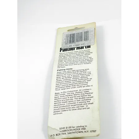 Panther Martin Eastern Bass Kit Lippa, Musta/Vihreä/Hopea, 4g, #2365