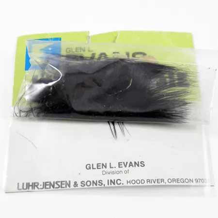 Glen Evans Little Dogie Jig-Fly, Musta, 7g, Karvajigi, #2378