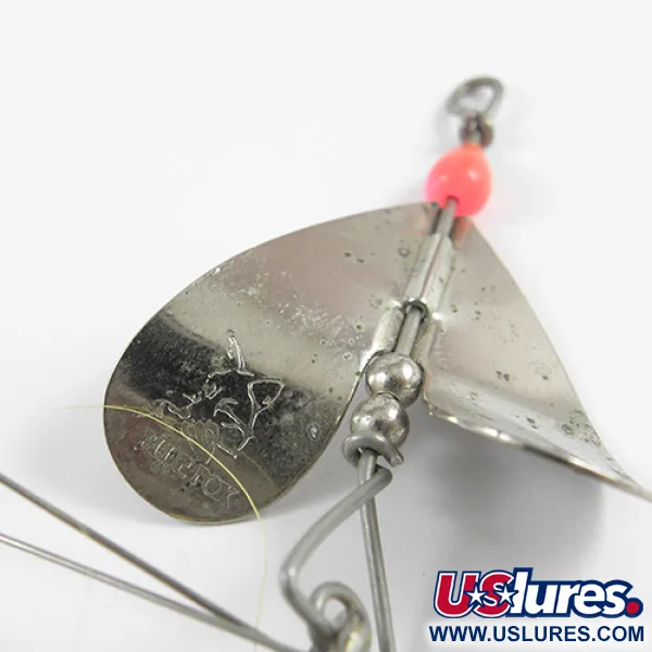 Blue Fox Lippa, Nikkeli/Keltainen/Bucktail, 14g, Ruohosuoja, #2393