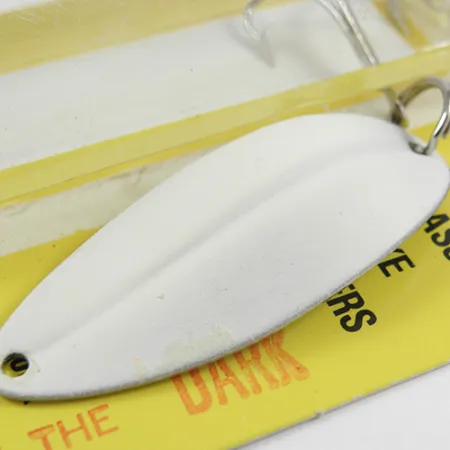 TODDCO Main liner Lusikka, Valkoinen / Nikkeli, 11g, 3x Strong Hook, #2439