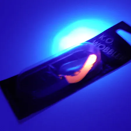 Acme K.O. Wobbler UV Lusikkauistin, Nikkeli/UV Orange, 14g, UV, #2446