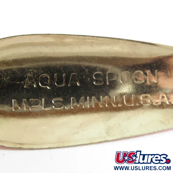 Nebco Aqua Spoon Lusikka, Vasaroitu kulta / Oranssi, 21g, #2452