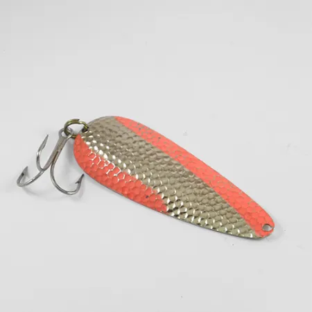 Nebco Aqua Spoon Lusikka, Vasaroitu kulta/Oranssi, 21g, Vintage, #2457