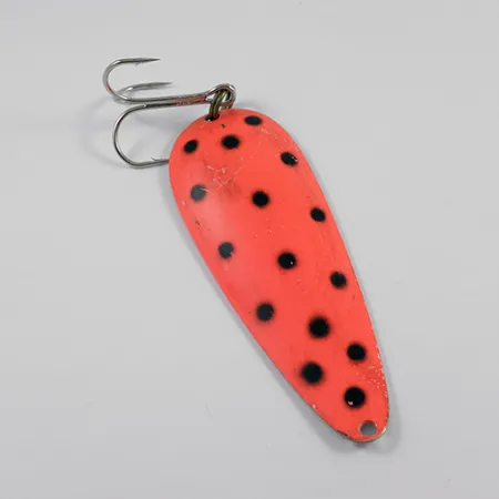 Nebco Aqua Spoon Lusikka, Punainen/Musta/Nikkeli, 21g, Vintage, #2459