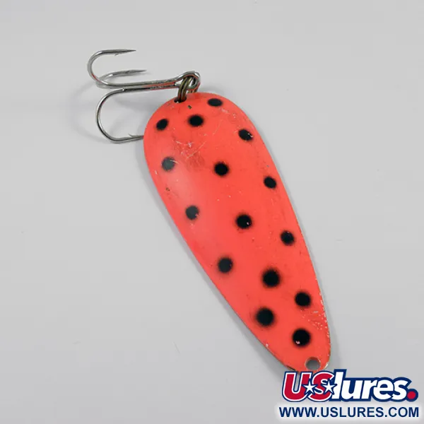 Nebco Aqua Spoon Lusikka, Punainen/Musta/Nikkeli, 21g, Vintage, #2459