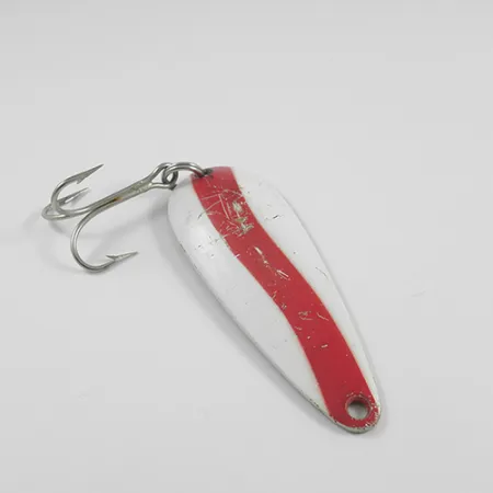 Len Thompson #2 Lusikkauistin, Puna/Valko/Messinki, 28g, Messinki, #2460