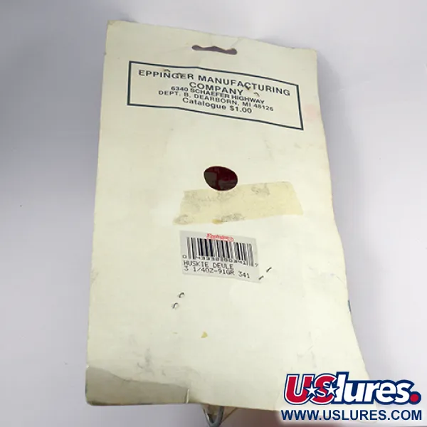 Eppinger Dardevle Huskie Devle Lusikka, Punainen, 94g, Nikkelöity, #2471