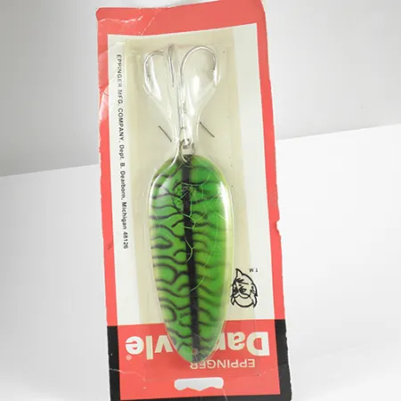 Eppinger Dardevle Huskie Junior Lusikka, Vihreä/Nikkeli, 58g, #2474