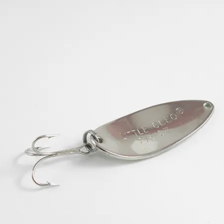 Acme Little Cleo Glow Lusikka, Nikkeli/Valkoinen/Glow, 11,5g, Glow, #2512