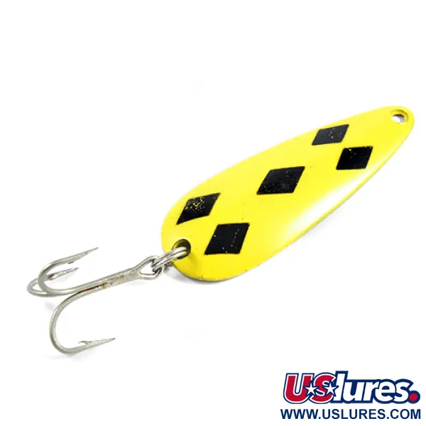 Len Thompson #2 Lusikka, Keltainen/Musta/Messinki, 28g, #2519