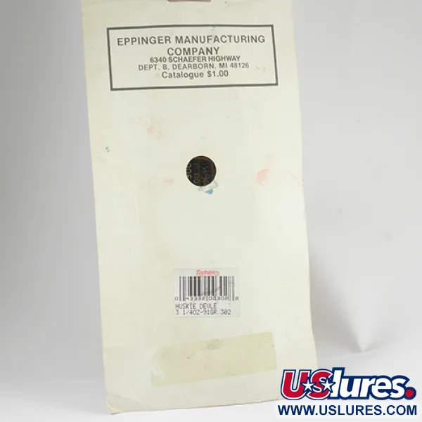 Eppinger Dardevle Huskie Devle Lusikka, Musta/Valkoinen, 91g, #2560