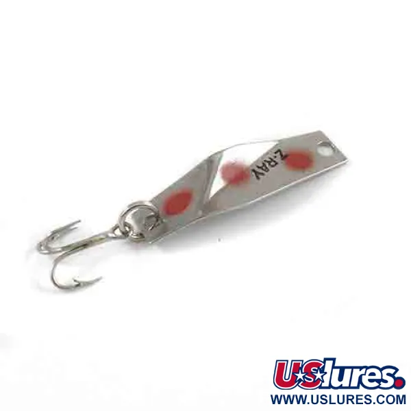 Z-RAY Lures Z-Ray Model 110 Lusikka, Nikkeli/Punainen, 1,5g, #2563