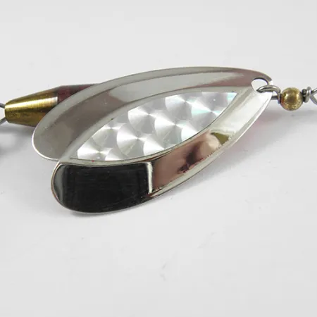 Luhr Jensen Les Davis Bolo Lippa, Messinki/Nikkeli, 14g, #2570