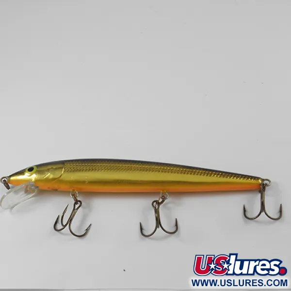 Rapala Original Floater Vaappu, Kulta, 18g, Balsapuu, #2574