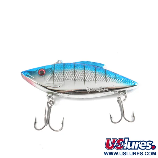 Bill Lewis Rat-L-Trap Lipless Crankbait, Light Blue / Silver, 14g, #2576
