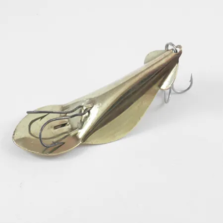 Buck Perry Spoonplug Lusikkauistin, Messinki, 14g, Vintage, #2589