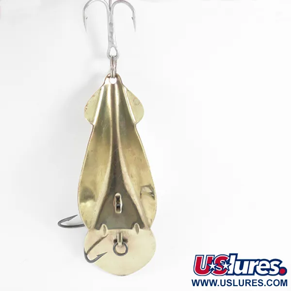 Buck Perry Spoonplug Lusikkauistin, Messinki, 14g, Vintage, #2589