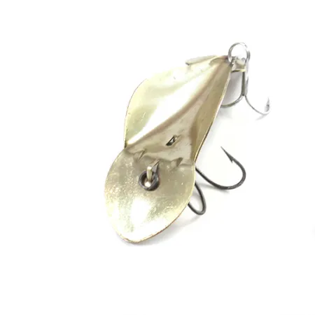 Buck Perry Spoonplug Lusikkauistin, Messinki, 14g, Vintage, #2589