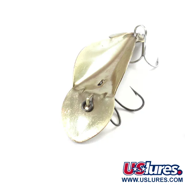 Buck Perry Spoonplug Lusikkauistin, Messinki, 14g, Vintage, #2589