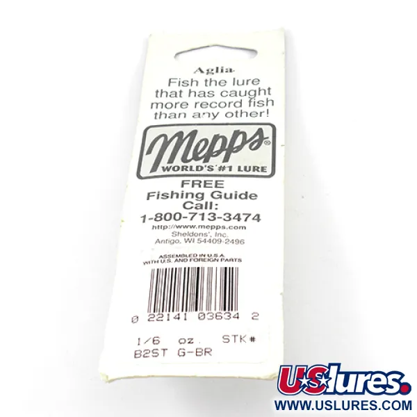 Mepps Aglia 2 Dressed Squirrel Tail Lippa, Messinki, 4,7g, #2593