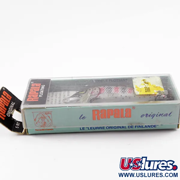 Rapala Original Floater Vaappu, Kirjolohi, 2,3g, Balsa, #2611