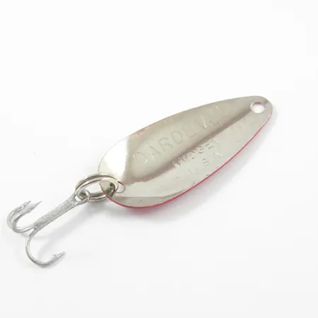 Dardevle Midget Trout Lusikka, Punainen/Valkoinen/Nikkeli, 2.5g, #2614
