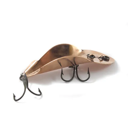 Buck Perry Spoonplug Lusikka, Kupari, 10g, Pohjan kartoitus, #2631