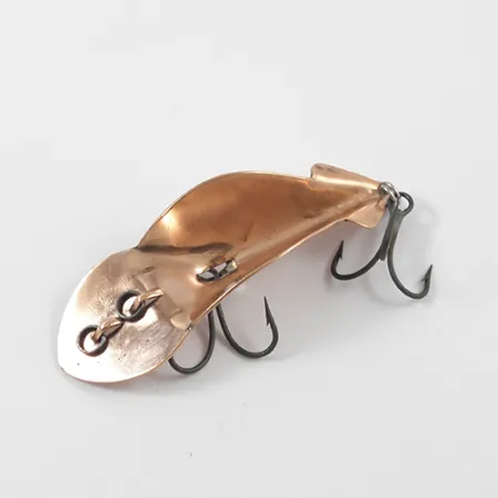 Buck Perry Spoonplug Lusikka, Kupari, 10g, Pohjan kartoitus, #2631