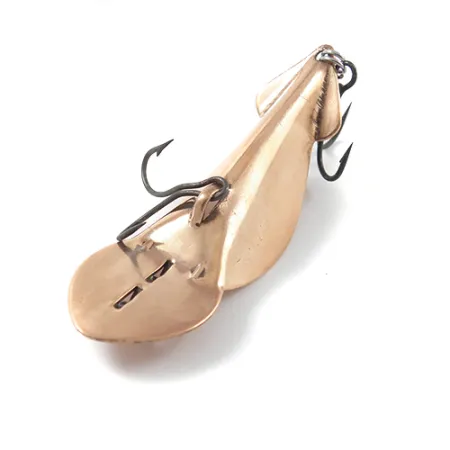 Buck Perry Spoonplug Lusikka, Kupari, 10g, Pohjan kartoitus, #2631