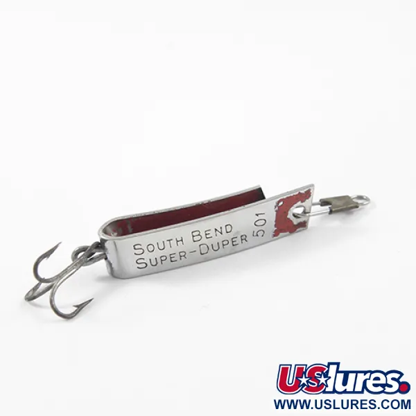 South Bend Super-Duper 501 Lusikka, Nikkeli, 2,3g, Vintage, #2635