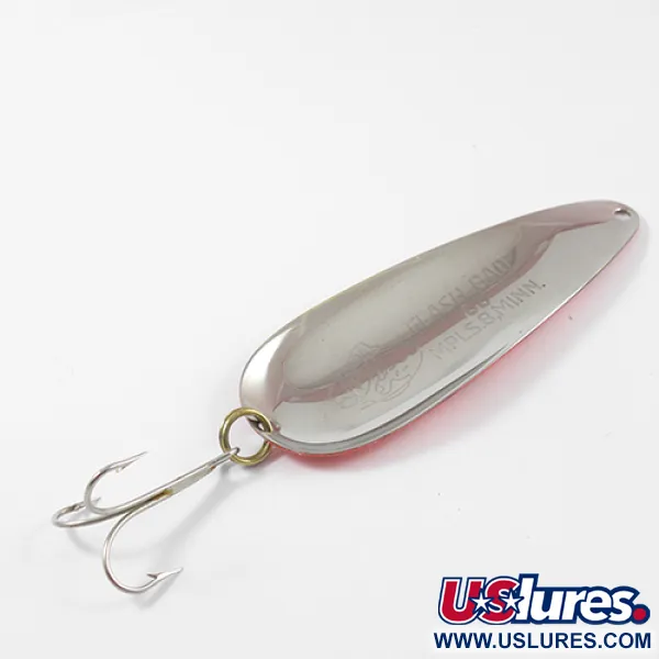 Nebco FlashBait 66 Lusikka, Puna / Musta / Nikkeli, 21g, USA, #2638