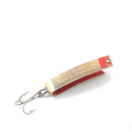 Super-Duper 502 Lusikkauistin, Kulta / Punainen, 2.5g, Vintage, #2667