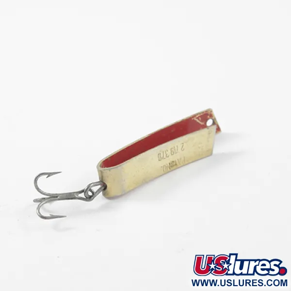 Super-Duper 502 Lusikkauistin, Kulta / Punainen, 2.5g, Vintage, #2667