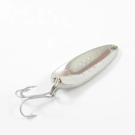 Luhr Jensen Krocodile Lusikka, Hammered Nickel, 7g, Pitkäheittoinen, #2682