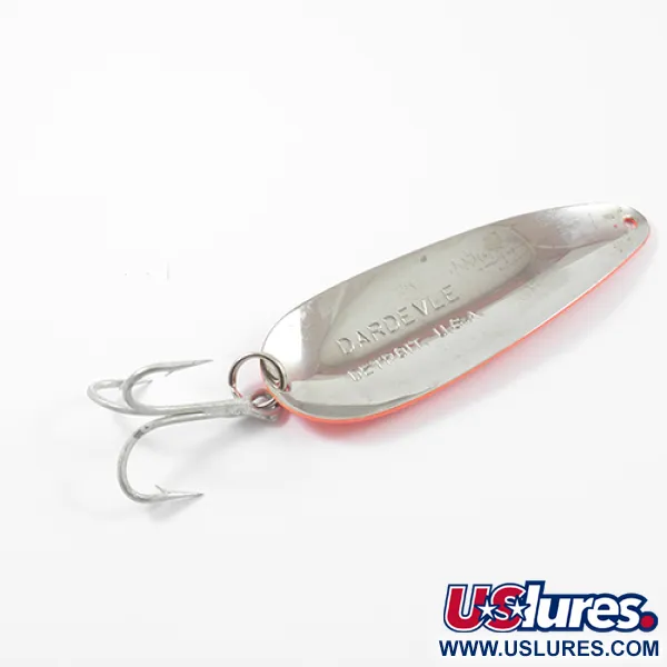 Dardevle Lusikkauistin, Vaaleanpunainen / Musta / Nikkeli, 28g, #2695