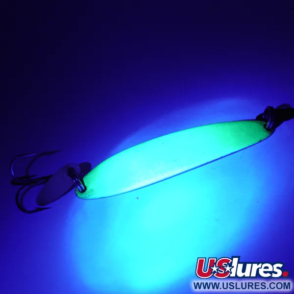 Bay de Noc Swedish pimple UV Pystypilkki, Nickel/Chartreuse UV, 21g, #2706